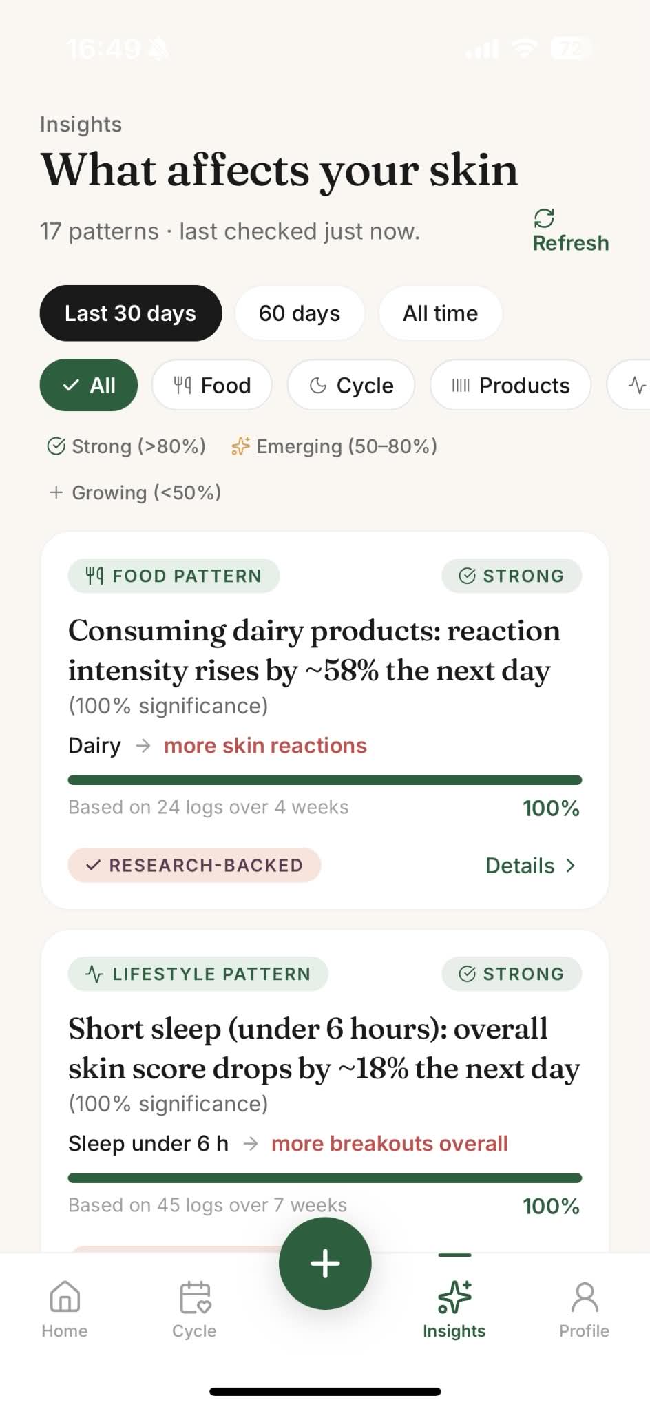 Plain-language insights