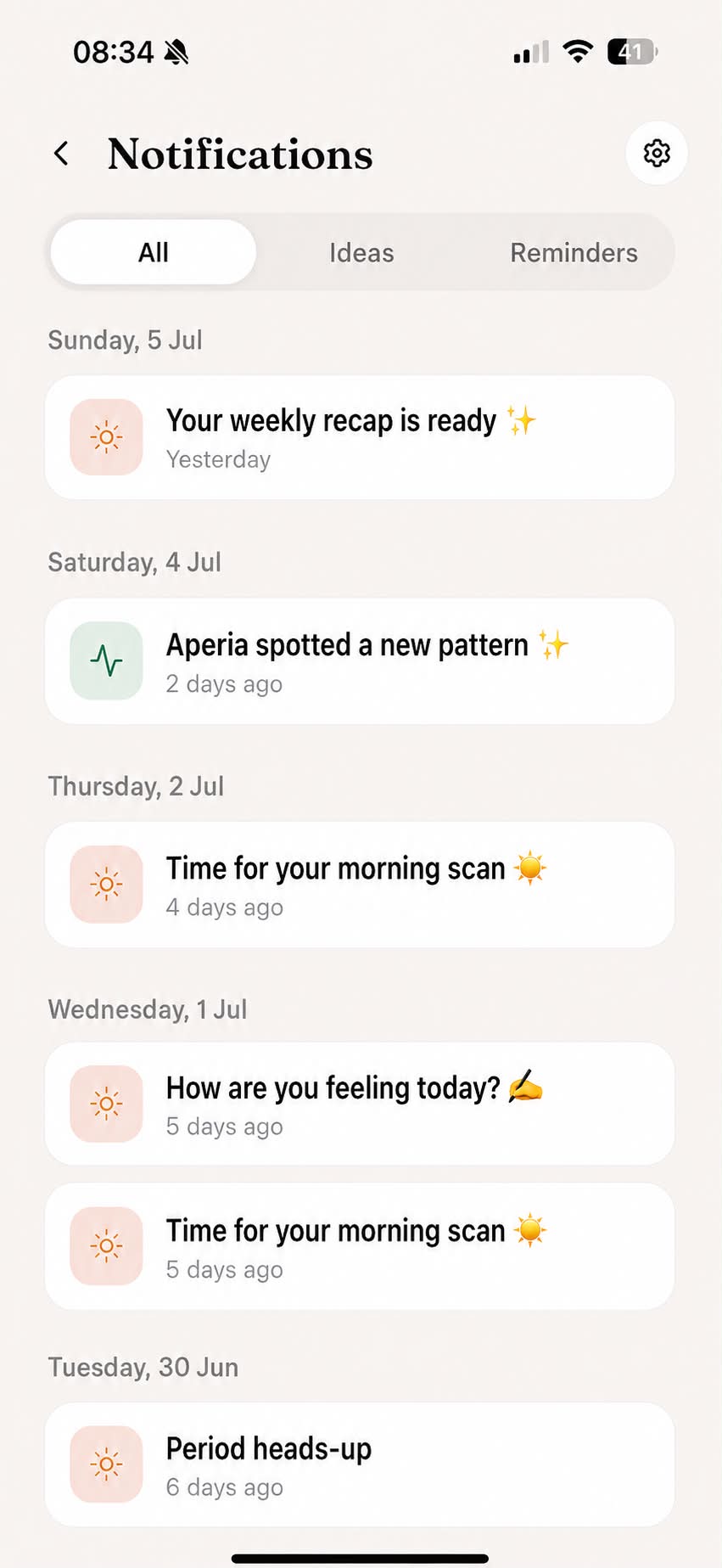 Smart reminders